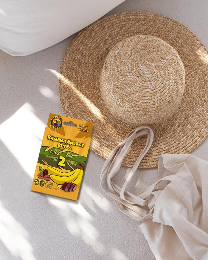 Ipanema Valley Banana Energy Bites w/Coffee - 2 Simple Ingredient Snack