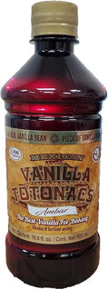Mexican Vanilla Totonac’s Bottle - Pure Imported Vanilla Extract (Ambar/Clear: 500 ml / 16.6 Fl Oz (Pack of 1))