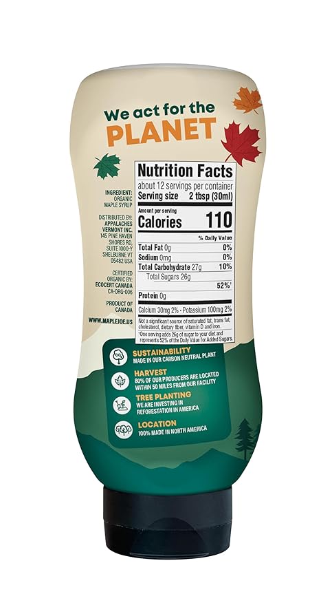 M.aple Joe Dark Maple Syrup 12 fl. oz (Pack of 12)