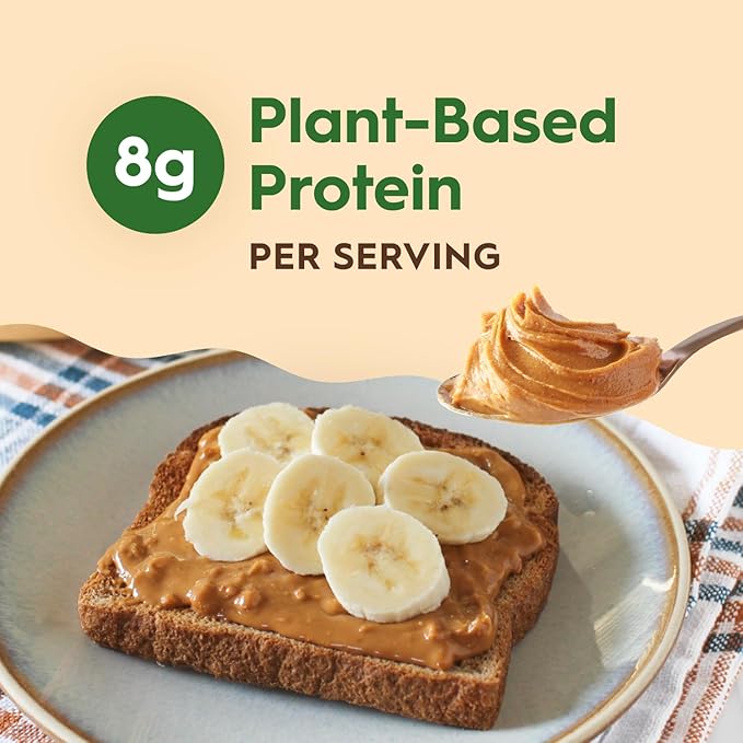 Once Again Organic Creamy Peanut Butter 9 Pound Bucket - No Sugar Added Single Ingredient Unsalted Natural Peanut Butter Bulk No Palm Oil - Non-GMO Gluten Free - Smooth and Unsweetened