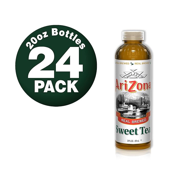 AriZona Sweet Tea Premium Brewed Southern Style 20 Fl Oz Pack of 24