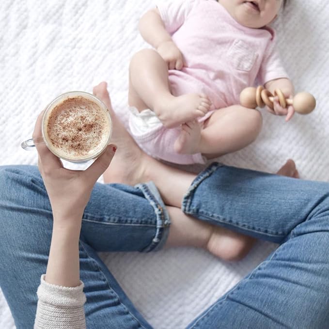 Mrs. Patel's Lactation Tea Chai Spice Blend Rich &amp Sweet For Breastfeeding and Pumping Moms Drink Iced or Hot Loose Leaf Caffeine Free Gluten Free Dairy Free Fenugreek Free (2 Pouches)