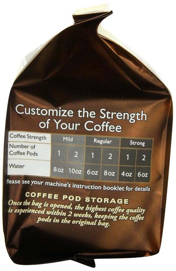 Senseo Dark Roast Coffee Pods 18-Count Pods (Pack of 4)