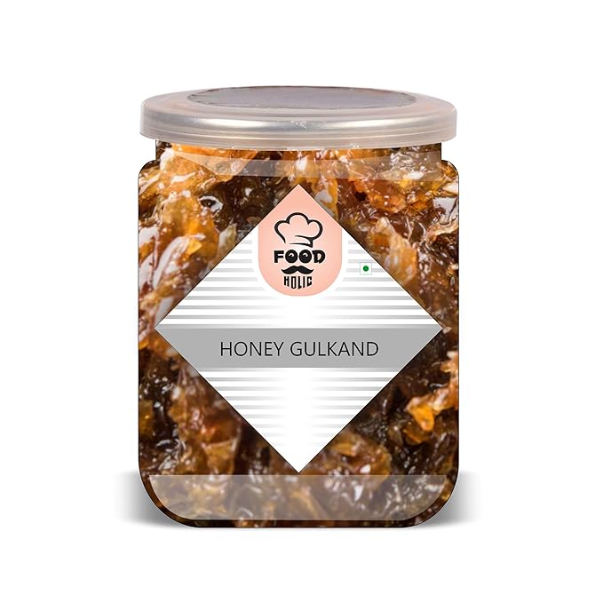 FOOD HOLIC Honey Gulkand 500 Gram Airtight Container