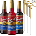 Torani Syrup Berry Lovers Raspberry Strawberry and Blackberry (3 pack)