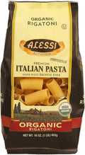 Alessi Organic Pasta Rigatoni 6Count