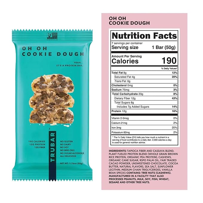 Plant Based Protein Bar Variety Pack 14 ct.
