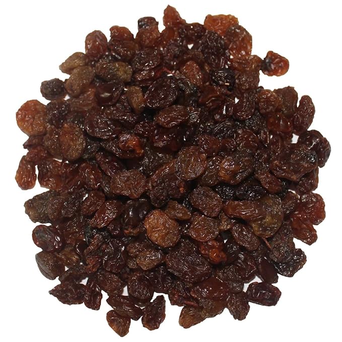 Food to Live Imported Organic Raisins 5 Pounds — Sun Dried Thompson Seedless Select Grapes Non-GMO Raw No Sugar added Pesticide-Free Kosher Vegan Lightly Coated with Organic Sunflower Oil