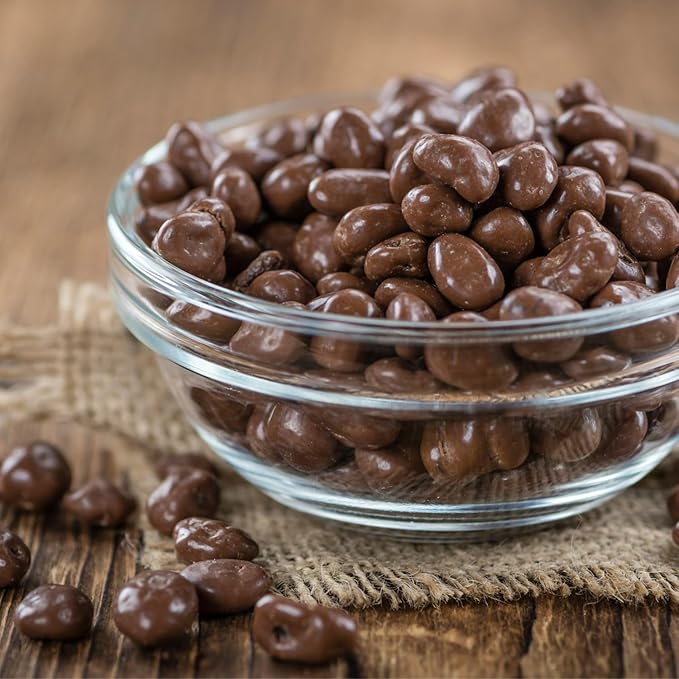 Gourmet Milk Chocolate Covered Raisins by It's Delish 3 LBS Jumbo Container | Milk Chocolate Raisins Candy Snack for Parties or Holiday Events and Healthy Snacking | USA Made Kosher Dairy