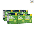Tea India Chai Moments Cardamom Chai Tea Instant Latte Mix Flavorful Blend Of Premium Black Tea Cardamom &amp Natural Ingredients Traditional Indian Tea Individually wrapped 10 Sachets Pack of 6