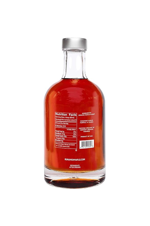 Generic R.unamok Sugarmaker's Cut Maple Syrup 12.7 fl oz (Pack of 6)