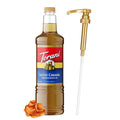Torani Salted Caramel Flavoring Syrup 1 Liter Bottle with Pump Dispenser – Coffee Syrup for Lattes Teas Cocktails &amp Desserts – Premium Quality Flavored Syrup