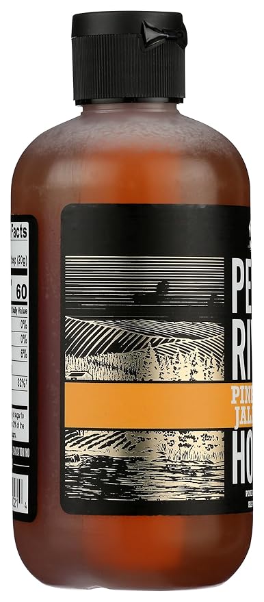 Peace River Pineapple Jalapeño Honey Pineapple Jalapeño Flavored Honey Kosher Gluten Free 12 Ounce (Pack of 6)