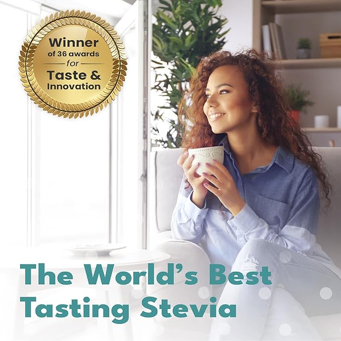 SweetLeaf Organic Stevia Powder Packets - Zero Calorie Sweetener with Stevia Leaf Extract No Artificial Sweetener Additive Sugar Free Keto Friendly Non GMO Gluten Free - 35 Packets (Pack of 1)