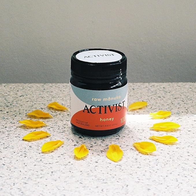 ACTIVIST Raw Manuka Honey 1000+MGO | Product of New Zealand | Certified Non-GMO | BPA-Free Jar (8.8 oz| 250 g)