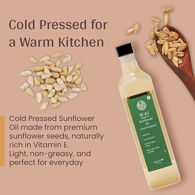 IKAI Organic Sunflower Oil 1L