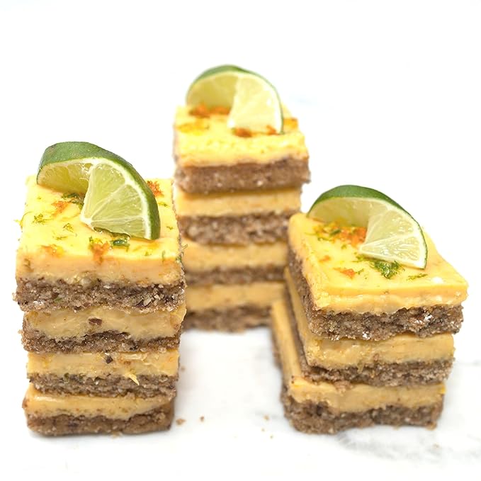 CrumbleCrate Coconut Citrus Bars DIY Baking Kit | Gourmet Dessert Bar Making Set | Pre-Measured Ingredients &amp Baking Tools for Adults