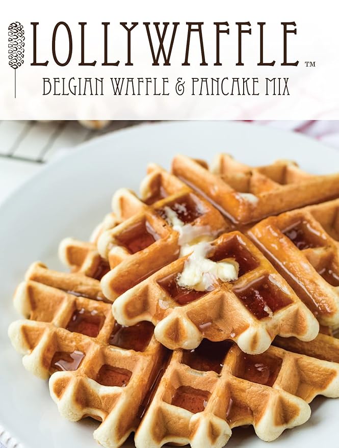 LollyWaffle® Belgian Waffle Mix 20 Lbs. (Belgian)