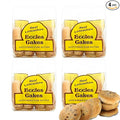 Real Lancashire Eccles Cake - 4 Cakes (Pack of 4) | British Snacks Made with Pure Butter &amp Dried Currants | Traditional &amp Delicious Fruity Cake for Tea Time Snack | 5.29 Oz/150g