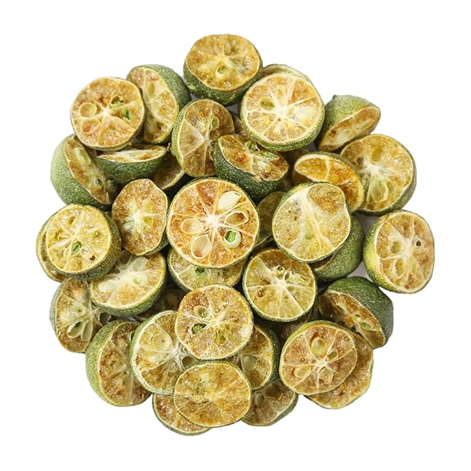 jweemax 500g Dried Fruit Slices Dehydrated Fruit Slices for Cocktails Garnish Home Decor Fruit Tea Lime