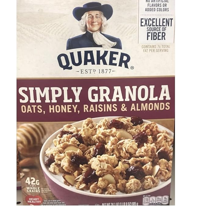 Quakers Simply Granola 34.5 oz. Pack of 2