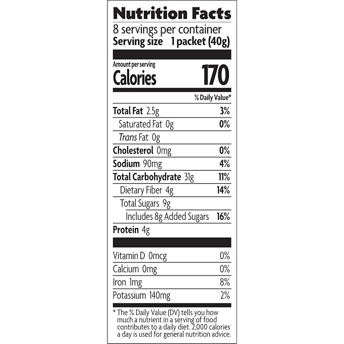 Nature's Path Organic Spiced Apple + Flax Instant Oatmeal 11.3 oz (Pack of 6) Gluten Free Non-GMO