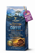 Low Acid Coffee Ground coffee Medium Roast Colombian Coffee Ground coffee for coffee maker Ideal for Cold Brew and Reusable K Cups for Keurig 16 Oz