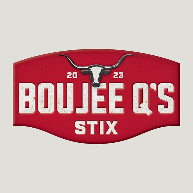 Boujee Q’s Beef Stix - Jalapeno &amp Cheddar - 100% Soft Beef Snack Sticks - Smoked Jerky-Style Protein Snack - Gluten-Free Low Carb No Sugar Keto Friendly - Made in USA - 3 Pack