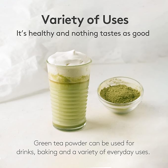 OSULLOC Matcha Powder (Unsweetened) Premium Organic (USDA) Pure Leaf Green Tea from Jeju 1.41 oz 40g
