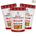 Aviate Keto Pasta Rotini - Low Carb (3g Net) Lupini Noodles High Protein (20g) Gluten-Free Made with Lupin Flour Plant Based Vegan Keto-friendly Low Carb - Rotini (8oz) (Pack of 3)