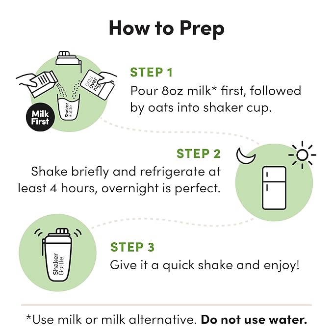 Oats Overnight Pumpkin Pie - Vegan Overnight Oats with 20g Protein High Fiber Breakfast Protein Shake - Gluten Free Oatmeal Non GMO High Protein Oatmeal (2.3 oz per meal) (16 Pack)