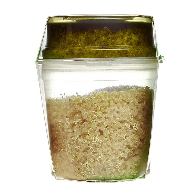 Kitchen &amp Love Basil Pesto Quinoa Quick Meal 6-Pack | Gluten-Free Ready-to-Eat No Refrigeration Required