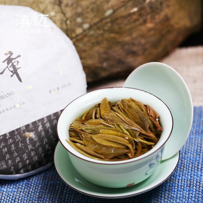 2021yr 老班章普洱茶 200g*5(35.2oz) Lao Ban Zhang Puerh Tea Cake Natural and Aged Sheng Pu Erh Tea Yunnan Raw Puer Tea Cake