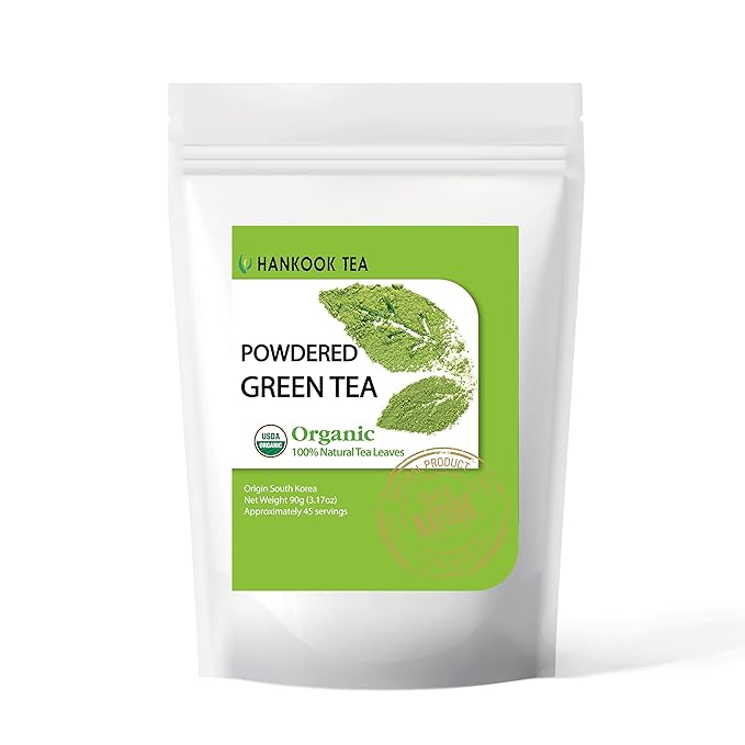 Hankook Tea Organic Powdered Green Tea 3.17 Ounce