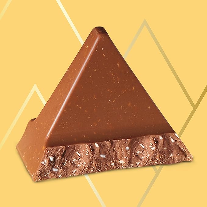 Toblerone Swiss Milk Chocolate Giant Candy Bar with Honey and Almond Nougat 9 lb 14.7 oz