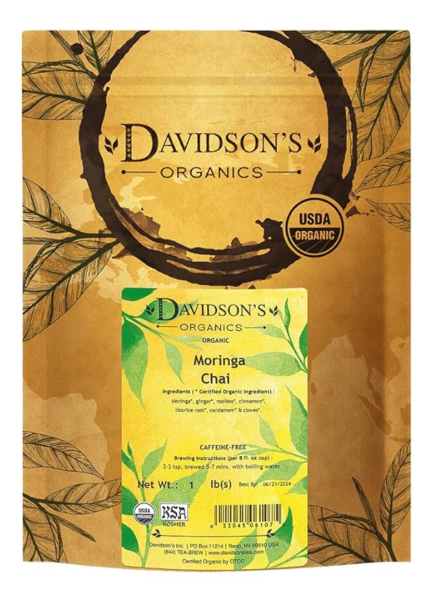 Davidson's Tea Bulk Masala Rooibos Chai 16-Ounce Bag