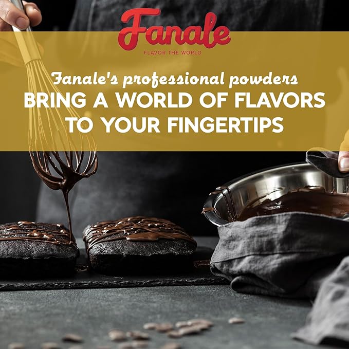 Fanale Premium Chocolate Bubble Tea Flavoring Powder | Perfect for Baking Smoothies Desserts and Drinks | Instant Flavoring Powder for Boba Milk Tea- 2.2 Pounds (Pack of 20).