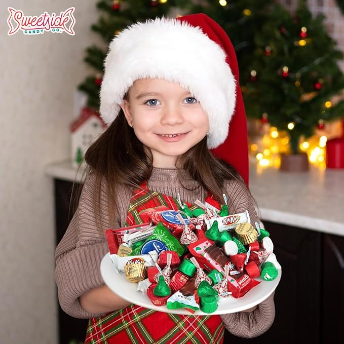 Christmas Chocolate Mix 5lb Pack of Christmas Candy Individually Wrapped Perfect Chocolate Candy for Stocking Stuffers and Special Holiday Moments
