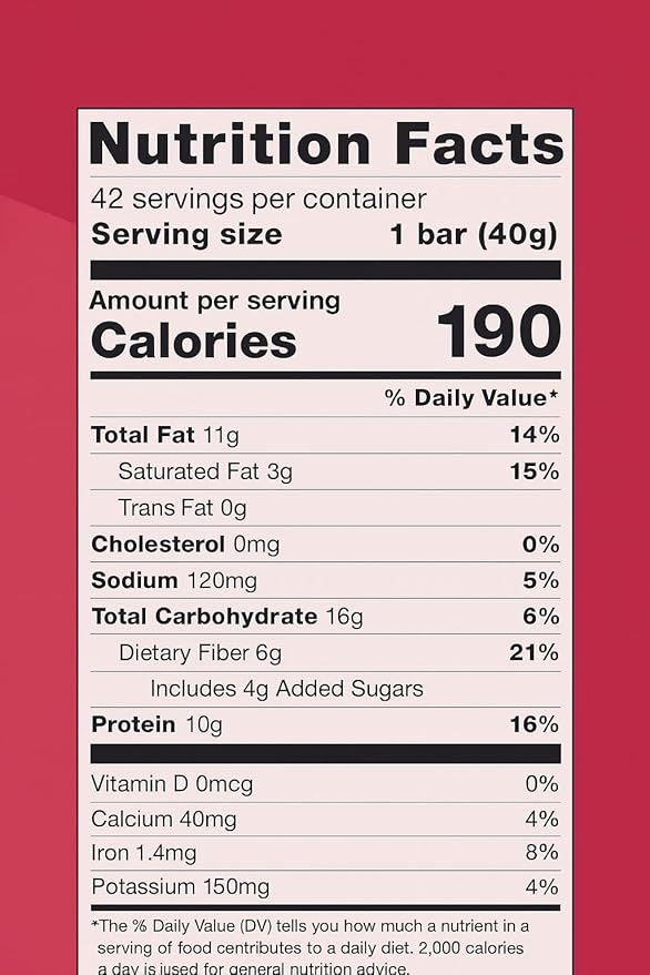Protein Bars – 2 Boxes (84 Count) 1.41 oz Each Quality Kirkland Peanut Butter &amp Semisweet Chocolate Chip 10g Protein Kosher Gluten Free