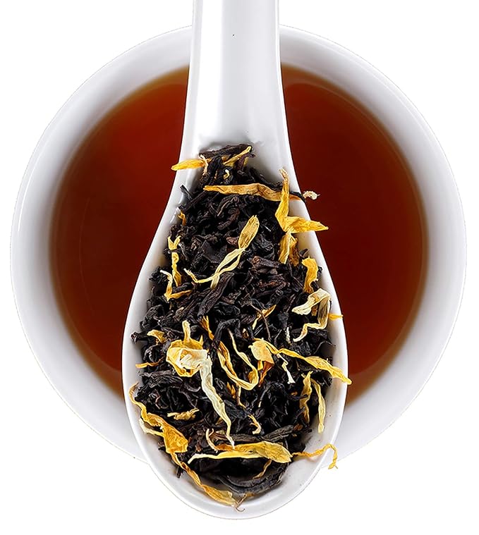 Elmwood Inn Fine Teas French Vanilla Black Tea 16-Ounce Pouch