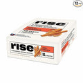 Rise Whey Protein Bars - Honey Cinnamon | Breakfast Bar &amp Protein Snack 18g Protein 4g Fiber Just 5 Whole Food Ingredients Gluten-Free Soy Free