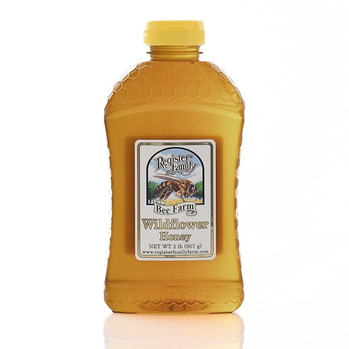 Raw Wildflower Honey - Squeeze Bottle