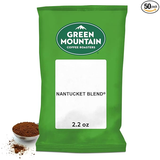 Green Mountain Coffee Roasters Nantucket Blend Keurig Fractional Packs 50 Count 2.2 oz