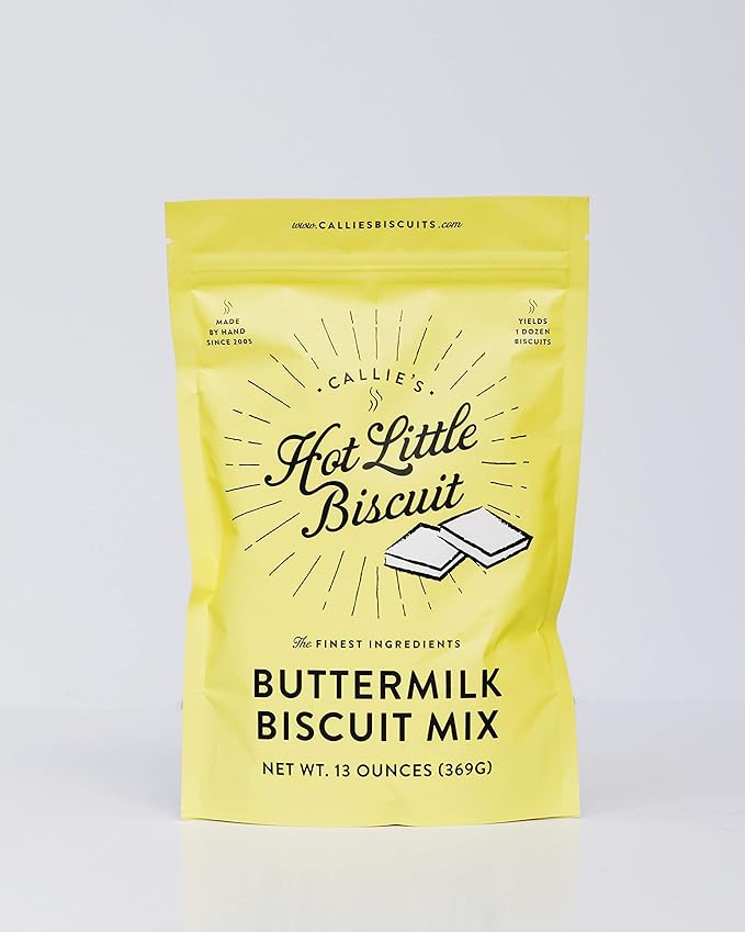 Callie’s Hot Little Biscuits | Buttermilk Biscuit Mix | Fast Easy Delicious | Southern Recipe | 2 Bags of Biscuit Mix | 13oz per bag | Makes 24 Buttermilk Biscuits