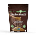 Keystone Pantry Sugar-Free Brown Sugar Substitute – 2 LB Bag – Naturally Sweetened with Erythritol – Zero Net Carbs – Zero Calories – Gluten Free – Vegan Keto &amp Diabetic Friendly – Certified Kos