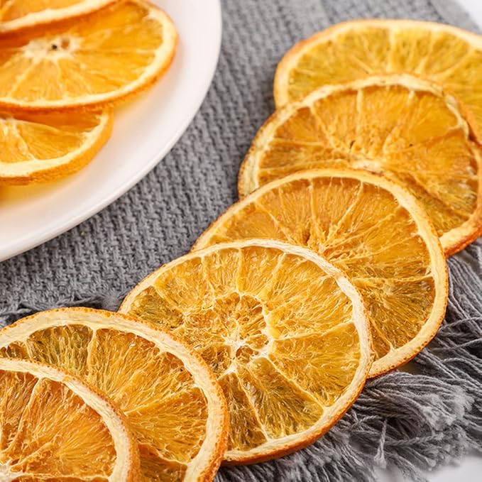 Mkostlich Dried Fruit Slices for Cocktails 3.5oz/100g Dried Pineapple Slices 3.5oz Dried Orange Slices 3.5oz Dried Grapefruit Slices
