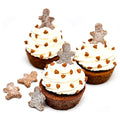 CrumbleCrate Gingerbread &amp Eggnog Cookie Cups DIY Baking Kit | Gourmet Cookie Making Set with Pre-Measured Ingredients &amp Tools | Baking Gift for Adults