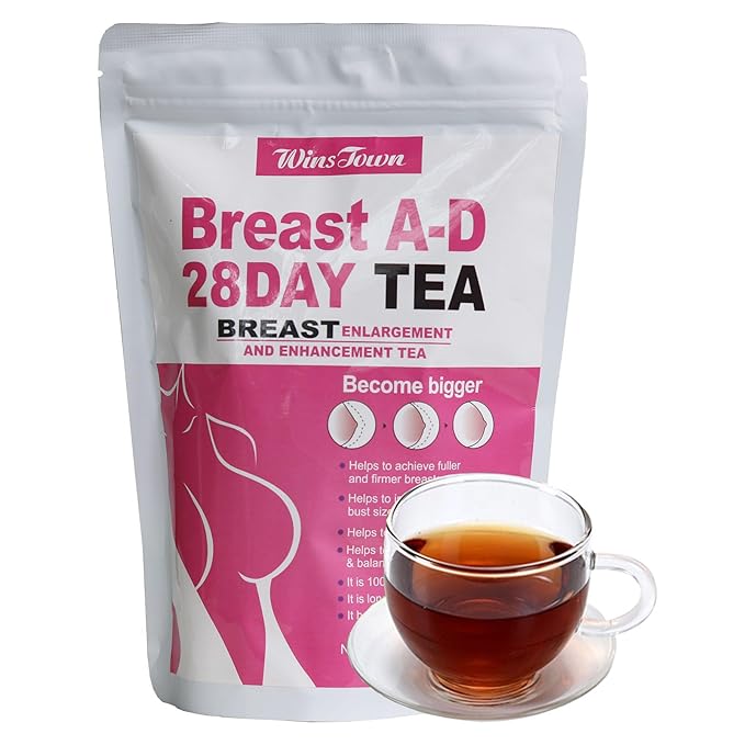 AIHIYO Boobs Breast A-D 28 Days Tea Nature Herbal Breast Enlargement and Enhancement Tea 30 Tea bags