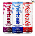 Yerbaé Energy Seltzer - Variety Tropical Pack No Sugar/Calories/Carbs. Energized by Yerba Mate Naturally Caffeinated &amp Plant-Based Healthy Alternative to Coffee/Sugary Sodas Pack of 12 12oz c