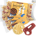 Pastabilities Fun Shaped Pasta for Kids - Basketball - Basketball and Whistle Sport Theme Non-GMO Natural Wheat and Vegetable Pasta All-Natural Kosher Certified Made in the USA (4 Pack 14 Oz)